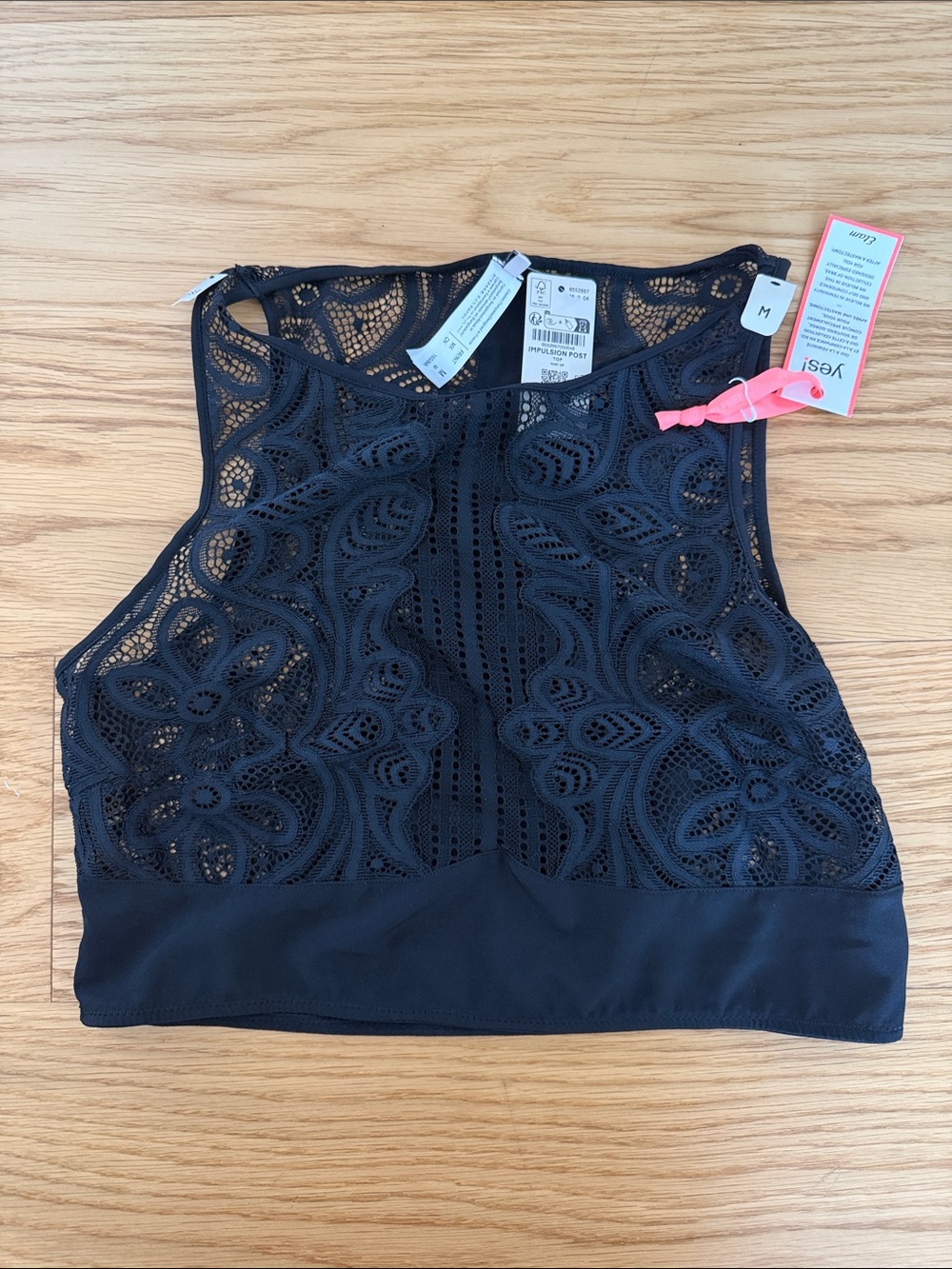 Etam Lace Crop Top